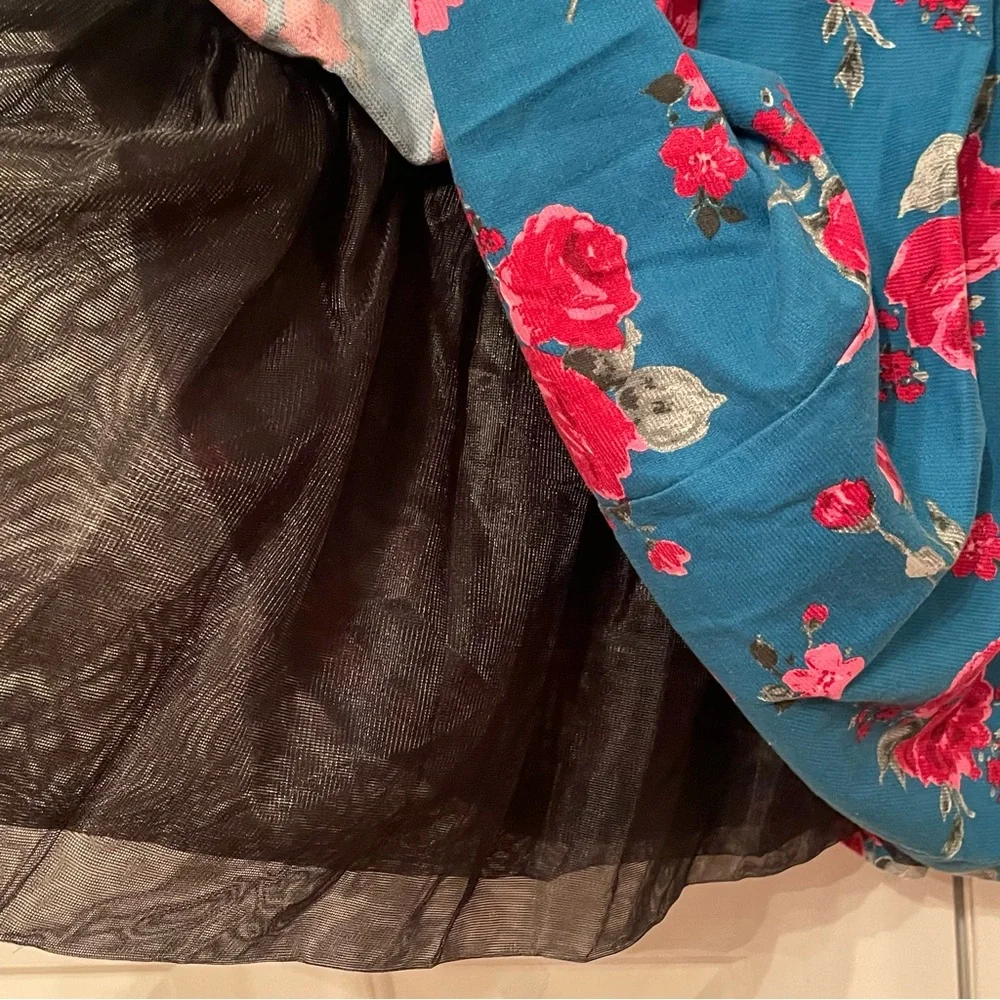 Laura Ashley vintage Mother and Child girls floral dress size 6 years  90s